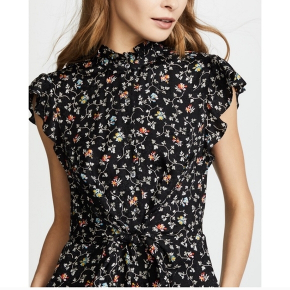 Rebecca Taylor SL Vine Jumpsuit - Size 10 - Picture 2 of 14